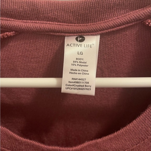 Soft pretty sweatshirt top - Picture 3 of 6